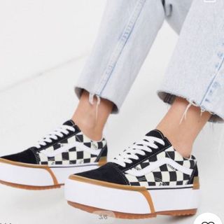 ヴァンズ(VANS)のVANS バンズ　チェッカー　オールドスクール(スニーカー)