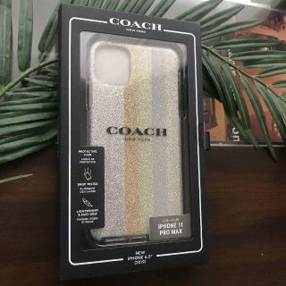 コーチ(COACH)の新作★コーチ coach iPhone11 PRO MAX用 ラメ 日本未発売(iPhoneケース)