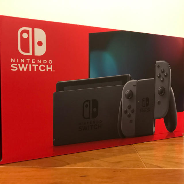 ニンテンドースイッチ　新品　未開封　グレー家庭用ゲーム機本体