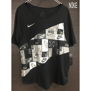 ナイキ(NIKE)のNIKE ナイキ　レディース　Tシャツ　新品　L 黒(Tシャツ(半袖/袖なし))
