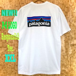 パタゴニア(patagonia)のファブルさん専用 パタゴニア P-6ロゴ レスポンシビリティ Tシャツ 白(Tシャツ/カットソー(半袖/袖なし))