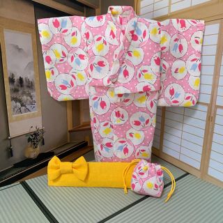 浴衣セット【ピンク】(その他)
