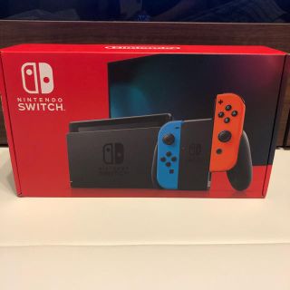 ニンテンドウ(任天堂)の【新品・未使用】Nintendo Switch 本体　ネオン(家庭用ゲーム機本体)