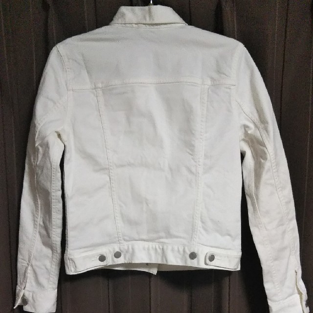 GAP(ギャップ)のGAP ホワイトGジャン レディースのジャケット/アウター(Gジャン/デニムジャケット)の商品写真