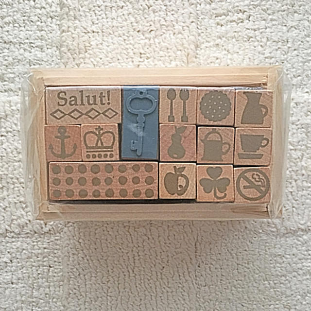 新品、未使用   はんこ   カフェスタンプ ハンドメイドの文具/ステーショナリー(はんこ)の商品写真