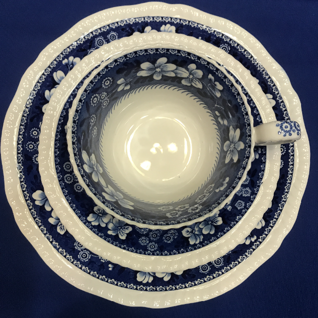 Royal Worcester(ロイヤルウースター)のSpode コープランド　ブルータワー　トリオ ② インテリア/住まい/日用品のキッチン/食器(グラス/カップ)の商品写真