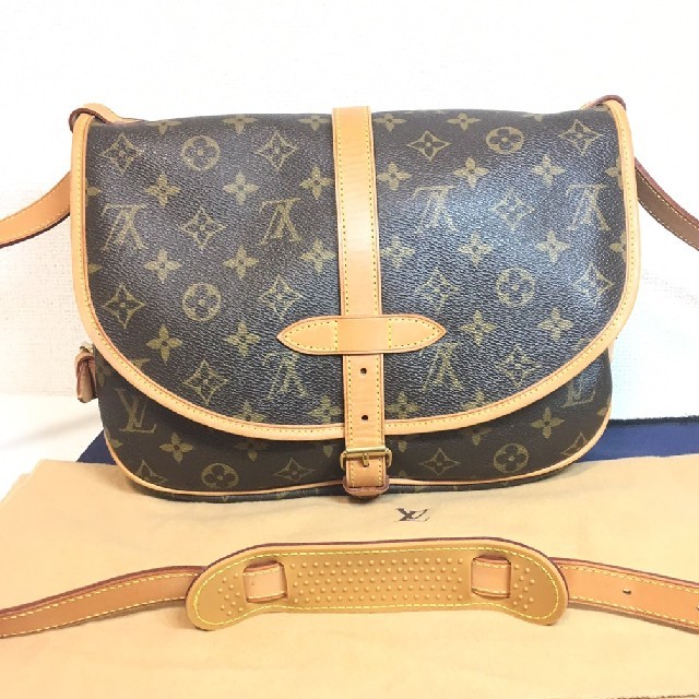 LOUIS VUITTON(ルイヴィトン)の美品　ルイヴィトン　モノグラム　ソミュール30 レディースのバッグ(ショルダーバッグ)の商品写真