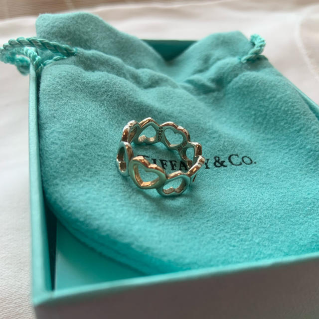 Tiffany & Co.(ティファニー)のティファニー　ハート　リング　7号 レディースのアクセサリー(リング(指輪))の商品写真