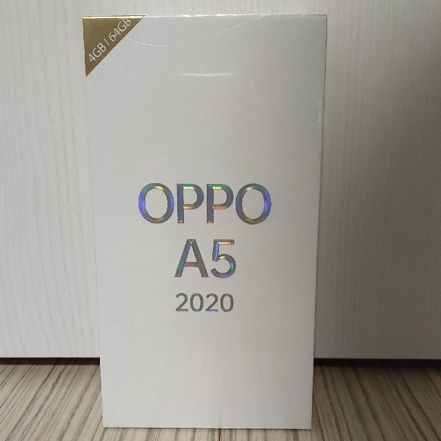 ANDROID(アンドロイド)の【らーなー様専用】OPPO A5 2020 ブルー スマホ/家電/カメラのスマートフォン/携帯電話(スマートフォン本体)の商品写真