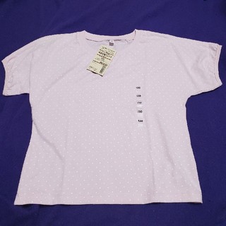 ムジルシリョウヒン(MUJI (無印良品))の水玉半袖Tシャツ　130(Tシャツ/カットソー)