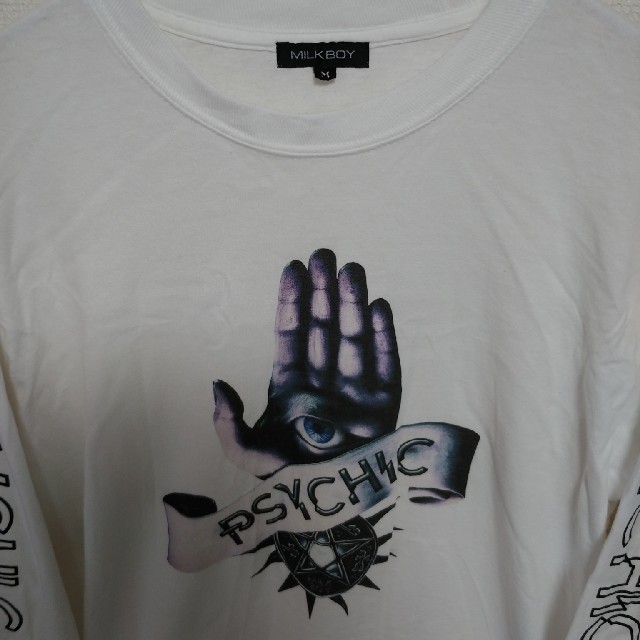 MILKBOY(ミルクボーイ)のミルクボーイ　長袖Tシャツ メンズのトップス(Tシャツ/カットソー(七分/長袖))の商品写真