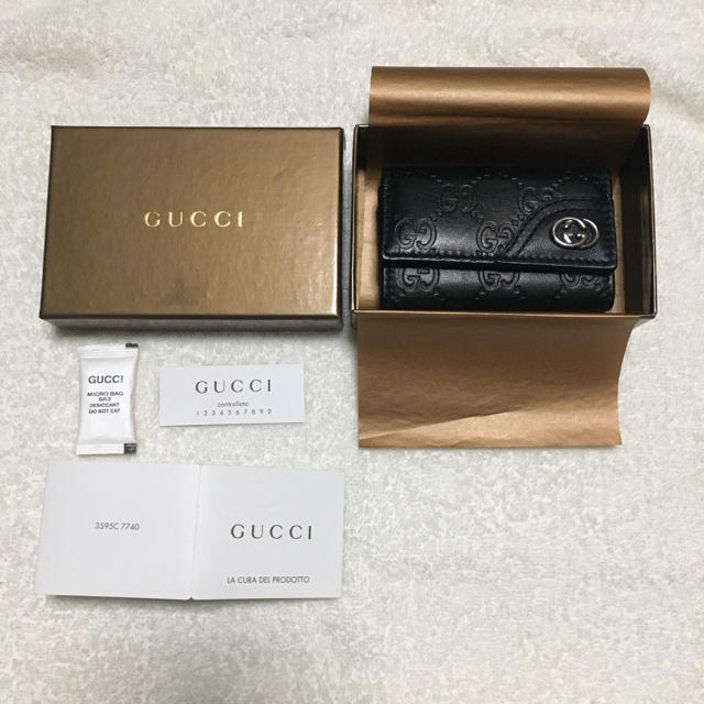 Gucci(グッチ)のGUCCI  キーケース　黒 メンズのファッション小物(キーケース)の商品写真