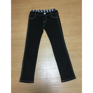 ジャンクストアー(JUNK STORE)のブラックデニム＊130(パンツ/スパッツ)