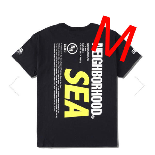 NEIGHBORHOOD(ネイバーフッド)の即日発送‼️wind and sea neighborhood Mサイズ 新品 メンズのトップス(Tシャツ/カットソー(半袖/袖なし))の商品写真