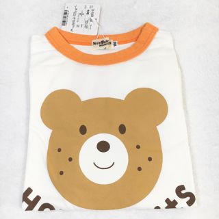 ホットビスケッツ(HOT BISCUITS)のあんこ様専用　新品100cm ホットビスケッツ お顔ドン ロンＴ長袖Ｔシャツ(Tシャツ/カットソー)