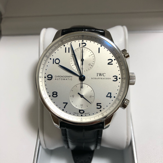 IWC - 【美品】IWCポルトギーゼ クロノグラフの通販 by ヒデキ's shop