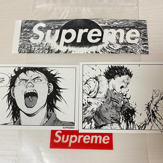 supreme akira ステッカー ジップ付き - その他