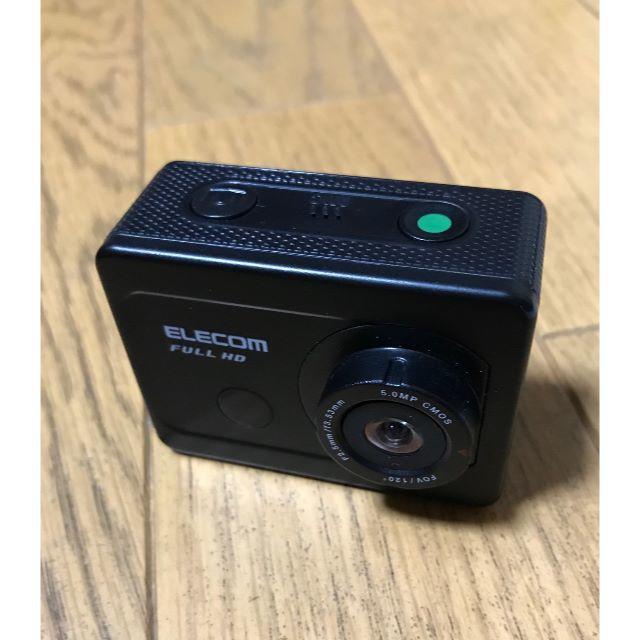 ELECOM(エレコム)のエレコム　フルHDアクションカメラ　ACAM-F01TBK スマホ/家電/カメラのカメラ(ビデオカメラ)の商品写真