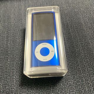 アップル(Apple)の【Apple】iPod nano 第５世代（16GB）ブルー MC066J/A(ポータブルプレーヤー)