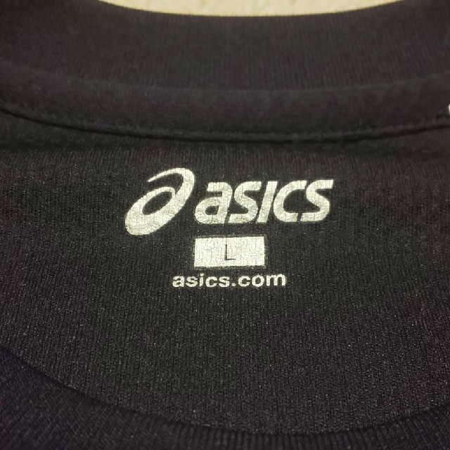 asics(アシックス)のASICS A77 Tシャツ&ハーフパンツ上下セット メンズ「L」サイズ スポーツ/アウトドアのトレーニング/エクササイズ(その他)の商品写真
