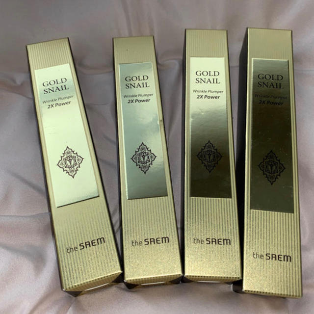 the saem(ザセム)のGOLD SNAIL 4本セット コスメ/美容のスキンケア/基礎化粧品(美容液)の商品写真