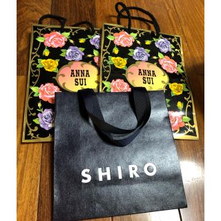 アナスイ(ANNA SUI)のANNA SUI 、SHIRO  紙袋(ショップ袋)