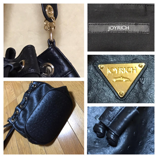 JOYRICH(ジョイリッチ)のJOYRICH✰︎Ostrich Backet bag✰︎オーストリッチ調 レディースのバッグ(ショルダーバッグ)の商品写真