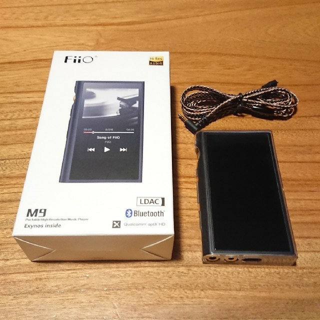 FiiO M9 バランスケーブル付き