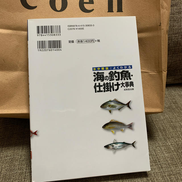 海の釣魚・仕掛け大事典 水中解説でよくわかる エンタメ/ホビーの本(趣味/スポーツ/実用)の商品写真