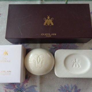 ゲラン(GUERLAIN)のちっち様専用  　ゲランGUERLAIN　オーインペリアル　ソープ＆石鹸置き (ボディソープ/石鹸)