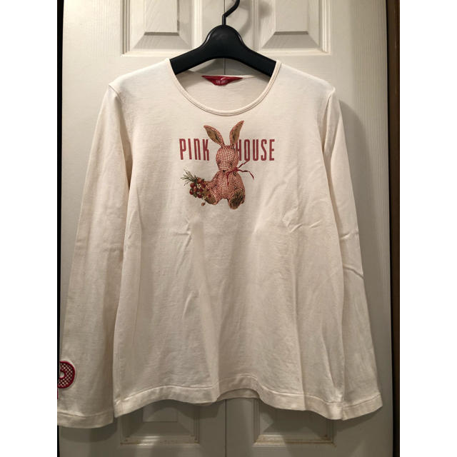 PINK HOUSE(ピンクハウス)のピンクハウス  長袖Tシャツ うさぎ レディースのトップス(Tシャツ(長袖/七分))の商品写真