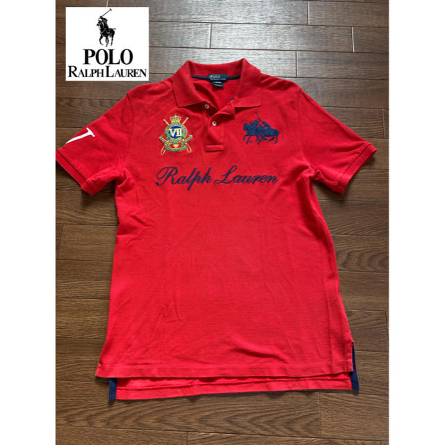 POLO RALPH LAUREN(ポロラルフローレン)のレア！美品！　Polo  Ralph Lauren ポロシャツ　刺繍　Lサイズ メンズのトップス(ポロシャツ)の商品写真