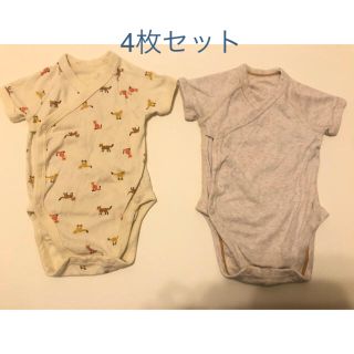 ユニクロ(UNIQLO)のゆかり様専用★UNIQLO 4枚セット、H＆M 3枚セット(ロンパース)