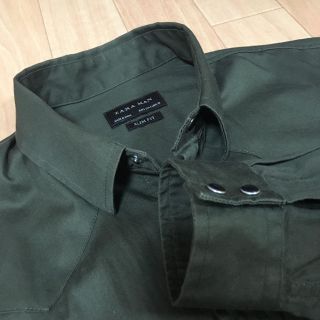 ザラ(ZARA)の★値下★ ZARA / ザラ カーキ シャツ size S(シャツ)