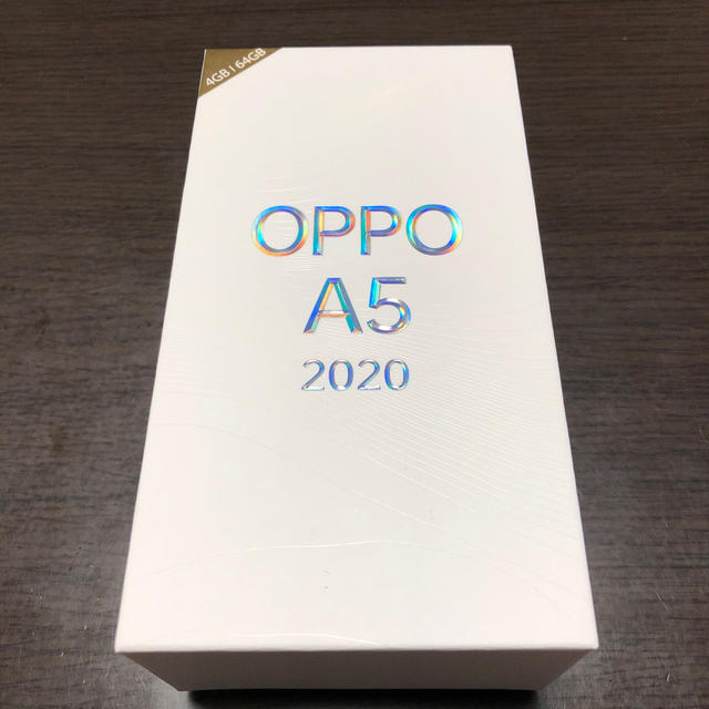OPPO A5 2020 ブルー　SIMフリー　モバイル対応楽天link