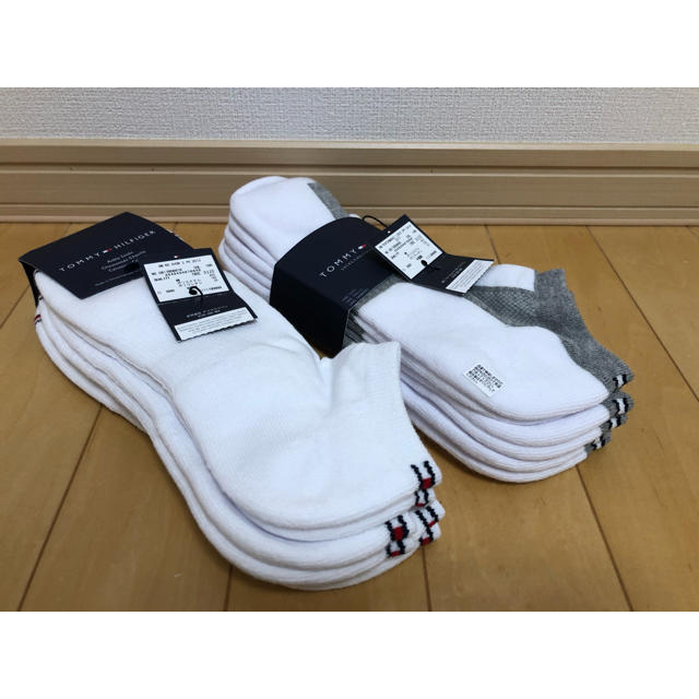 TOMMY HILFIGER(トミーヒルフィガー)のTOMMY  HILFIGER ソックス 6足セット メンズのレッグウェア(ソックス)の商品写真