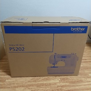 ブラザー(brother)の新品)3年保証付ブラザー ミシン PS202 フットコントローラー付 (その他)