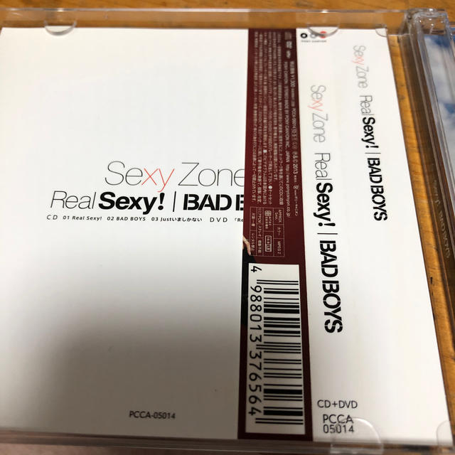 Sexy Zone(セクシー ゾーン)のReal Sexy！/BAD BOYS（初回限定盤A） エンタメ/ホビーのCD(ポップス/ロック(邦楽))の商品写真