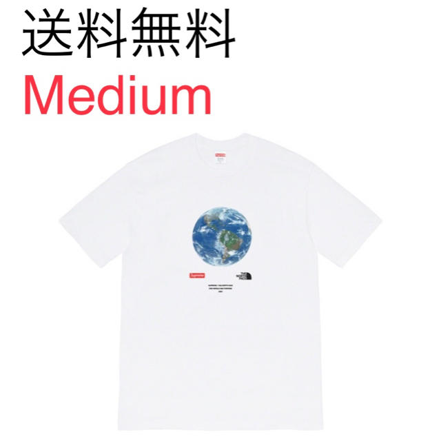 supreme north face one world tee L