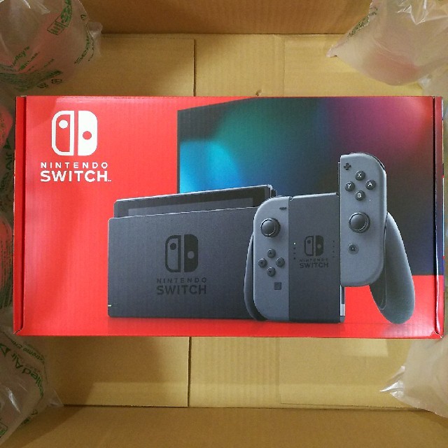 Nintendo Switch(ニンテンドースイッチ)の新品 Nintendo Switch Joy-Con(L)/(R) グレー エンタメ/ホビーのゲームソフト/ゲーム機本体(家庭用ゲーム機本体)の商品写真