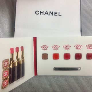 シャネル(CHANEL)のルージュココフラッシュ 5色 サンプル ／シャネル(サンプル/トライアルキット)