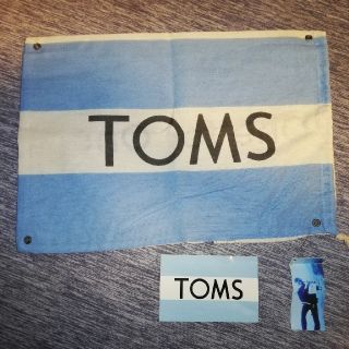 トムズ(TOMS)のTOMS シューズ袋　ステッカー(ショップ袋)