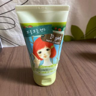 ザフェイスショップ(THE FACE SHOP)のTHE FACE SHOP ハンドクリーム❣️緑(ハンドクリーム)