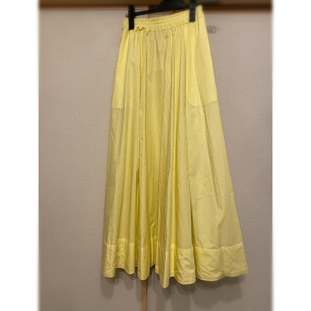 Ron Herman(ロンハーマン)の専用★新品ronherman gather skirt yellow レディースのスカート(ロングスカート)の商品写真