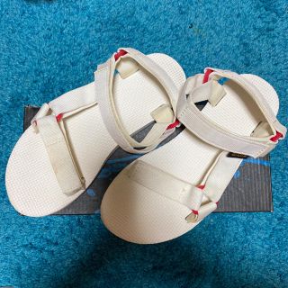 テバ(Teva)のtevaサンダル　ホワイト(サンダル)