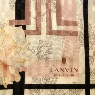 ランバンコレクション(LANVIN COLLECTION)のLANVIN COLLECTION 花柄スカーフ(大判ハンカチ)(バンダナ/スカーフ)