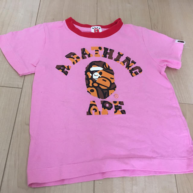 A BATHING APE(アベイシングエイプ)のBAPE KIDS　Tシャツ　100cm キッズ/ベビー/マタニティのキッズ服女の子用(90cm~)(Tシャツ/カットソー)の商品写真