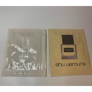 シュウウエムラ(shu uemura)のshu uemura  試供品　サンプル　ベース　下地　ファンデーション(ファンデーション)