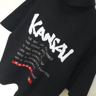 カンサイヤマモト(Kansai Yamamoto)の★OLD KANSAI MAN オーバーサイズ フード デザイン Tシャツ(Tシャツ/カットソー(半袖/袖なし))