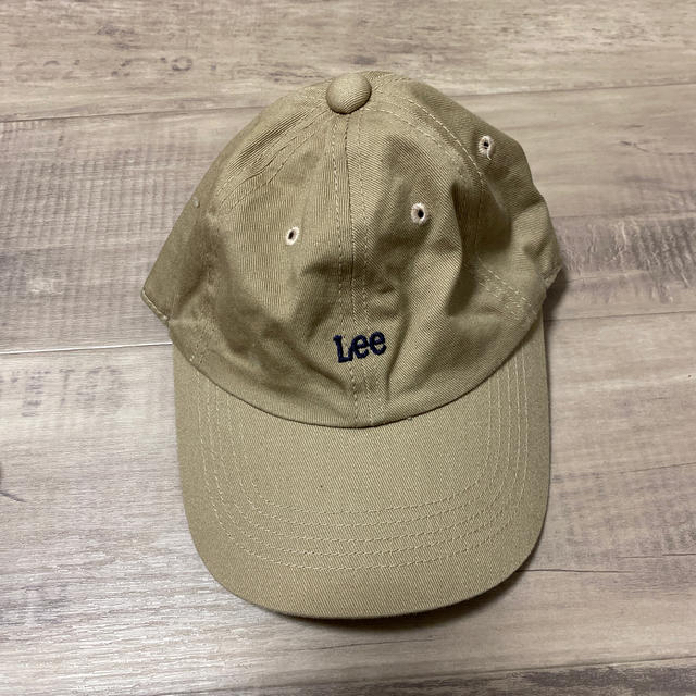 Lee(リー)のLeeキッズ　ベージュ　S 54〜56 キャップ キッズ/ベビー/マタニティのこども用ファッション小物(帽子)の商品写真